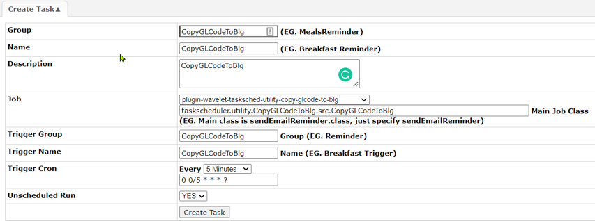 COA Sync Task Scheduler