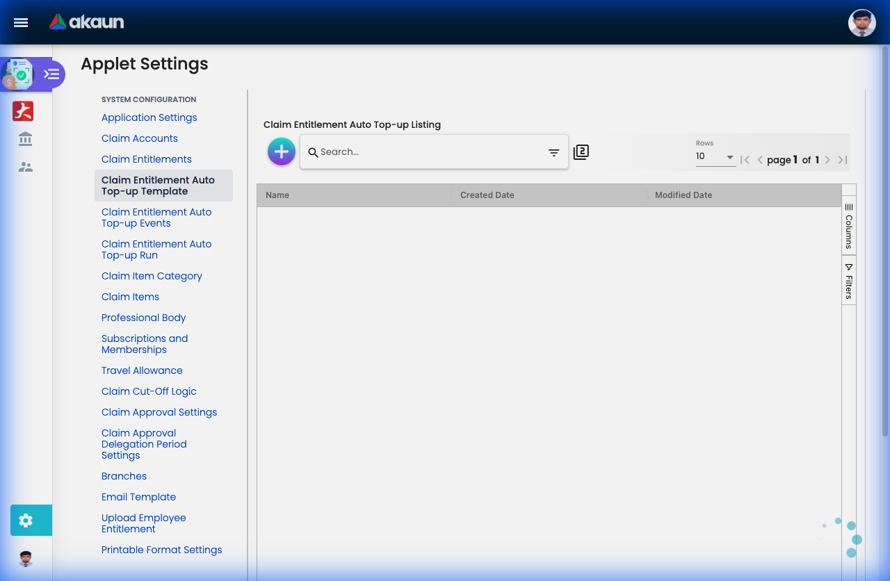 Entitlement Auto Top-up Templates for recurring allowance renewal