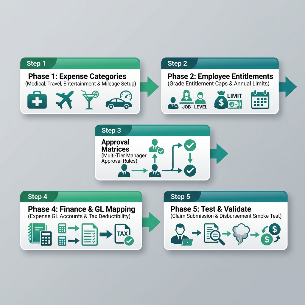 5-Phase ERP Claims Setup Pipeline
