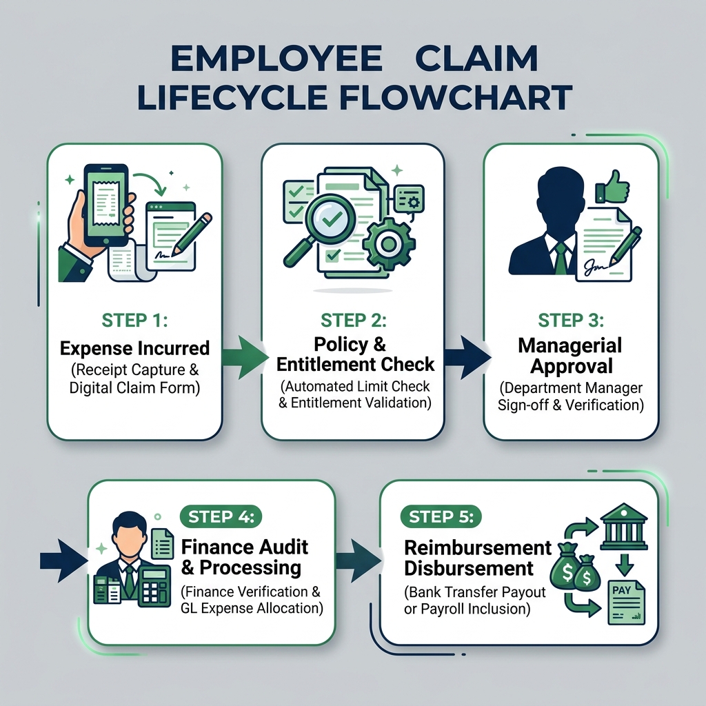 Employee Claim Processing Lifecycle