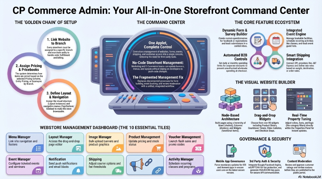 CP Commerce Admin Applet Overview