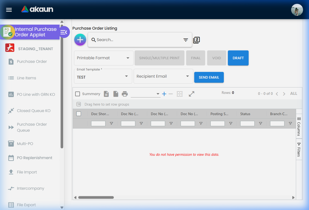 Advanced Filtering Options