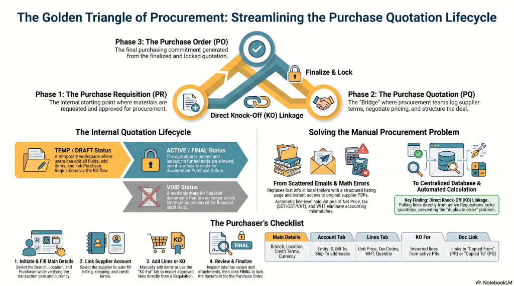 The Golden Triangle of Procurement