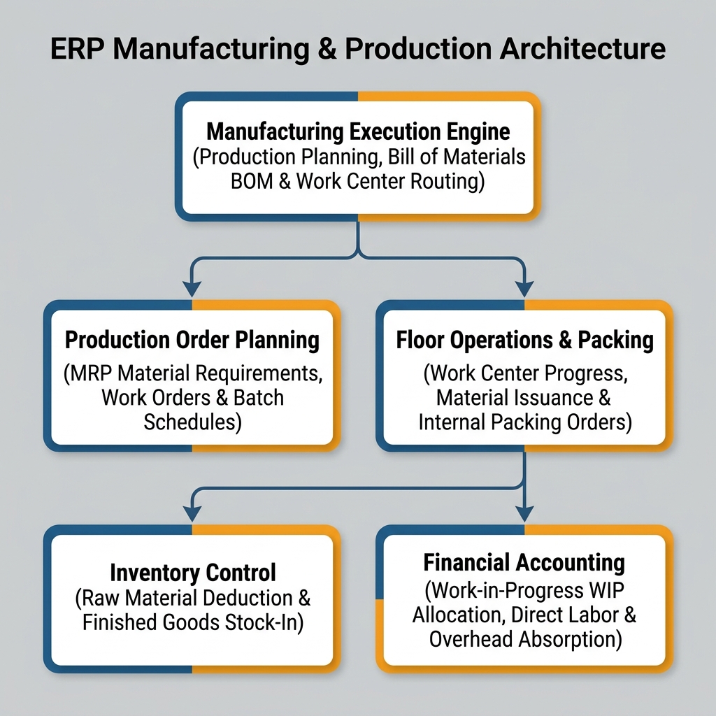 ERP Manufacturing & Production Architecture