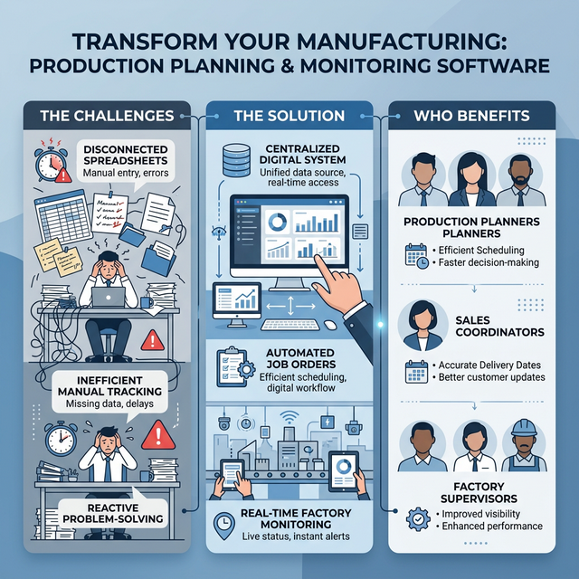 Production Planning Overview: From manual chaos to automated structure