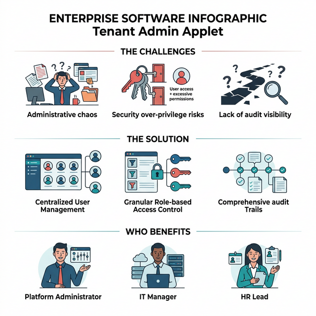 Tenant Admin Applet Overview: Problems, Solution, and Benefits