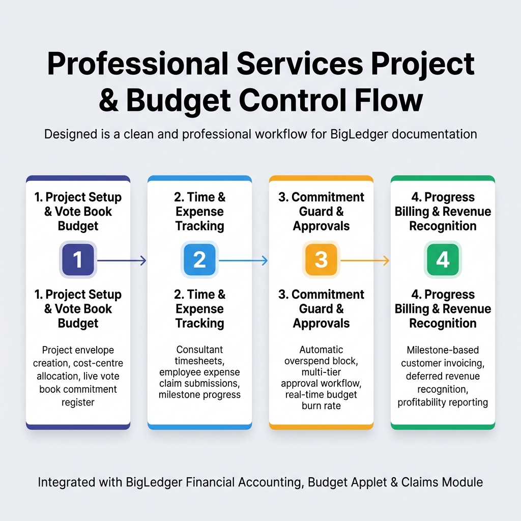 Professional Services Project & Budget Control Flow